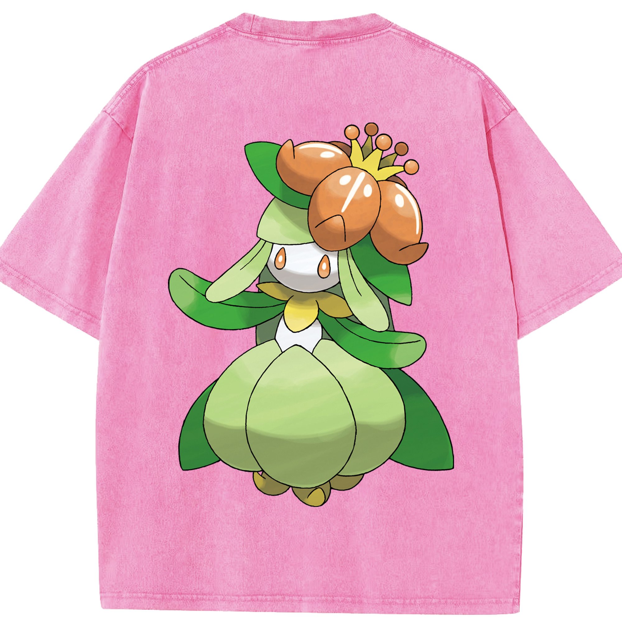 （画像用） ポケットモンスター Pokémon 綿100% ヴィンテージ風 半袖Tシャツ（背面プリント）
